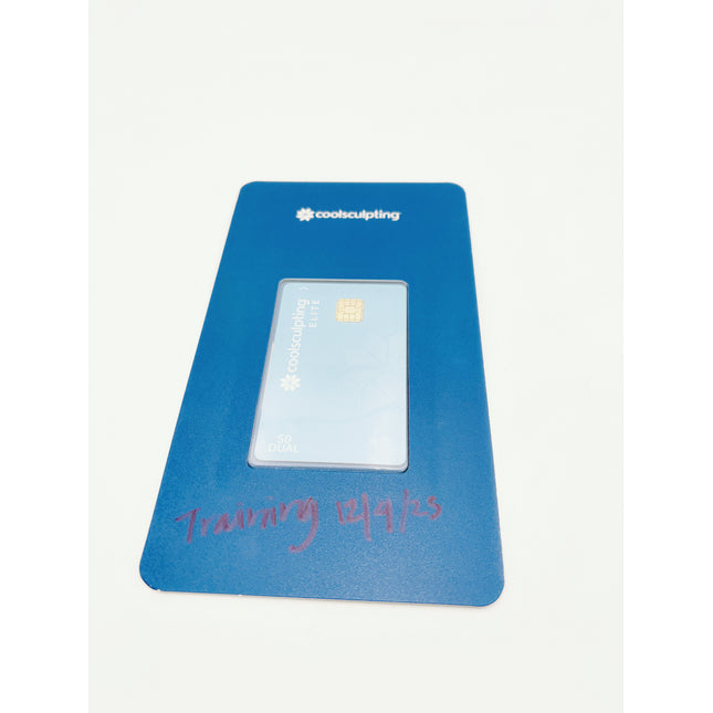 New 50 Cycle Allergan Coolsculpting Elite DUAL Treatment Card for Sale