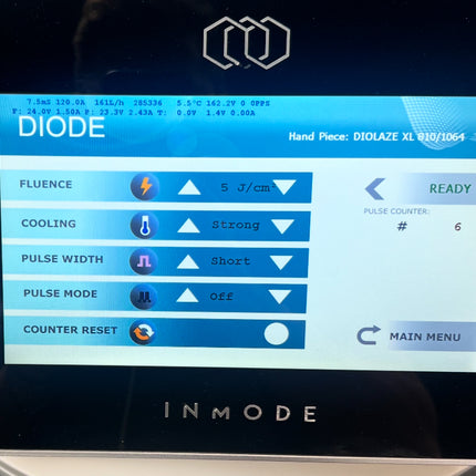 2021 Inmode Diolaze XL Duo Dark 810/1064 Handpiece for Sale w/ 90 Day Warranty