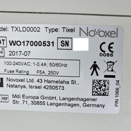 2017 Novoxel Tixel for Sale