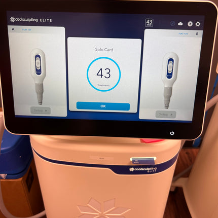 43 Cycle Allergan Coolsculpting Elite Treatment Card for Sale