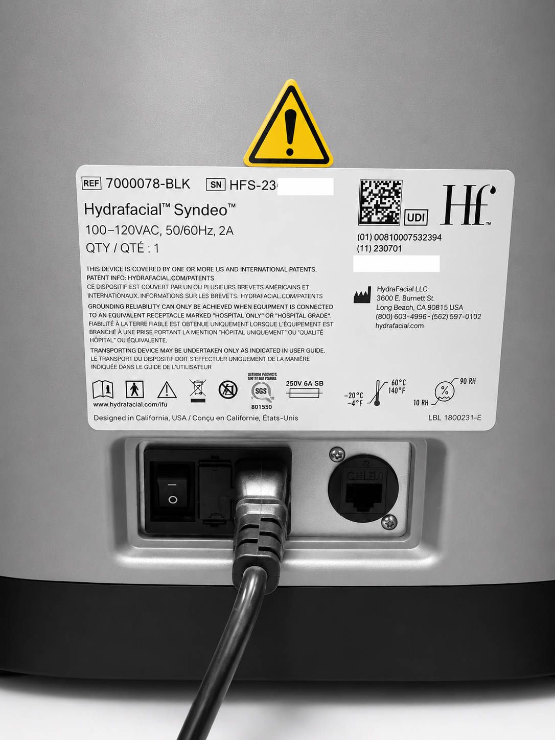 2023 Hydrafacial Syndeo /w LightStim Elipsa for Sale