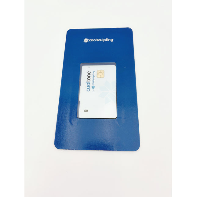 New 50 Cycle Allergan Cooltone Treatment Card for Sale