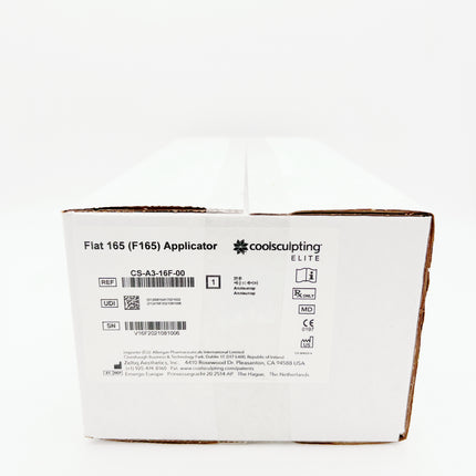 New Allergan Coolsculpting Elite Flat 165 (F165) Applicator for Sale