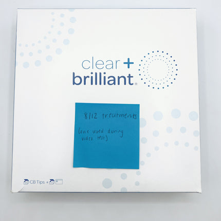 8 Clear & Brilliant Standard Tips w/ 8 Cycle Treatment card for Sale