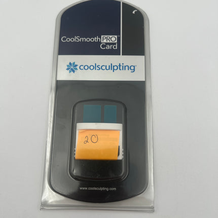 Allergan/Zeltiq 20 Cycle CoolSmooth Pro Treatment Card for CoolSculpting Machine for Sale