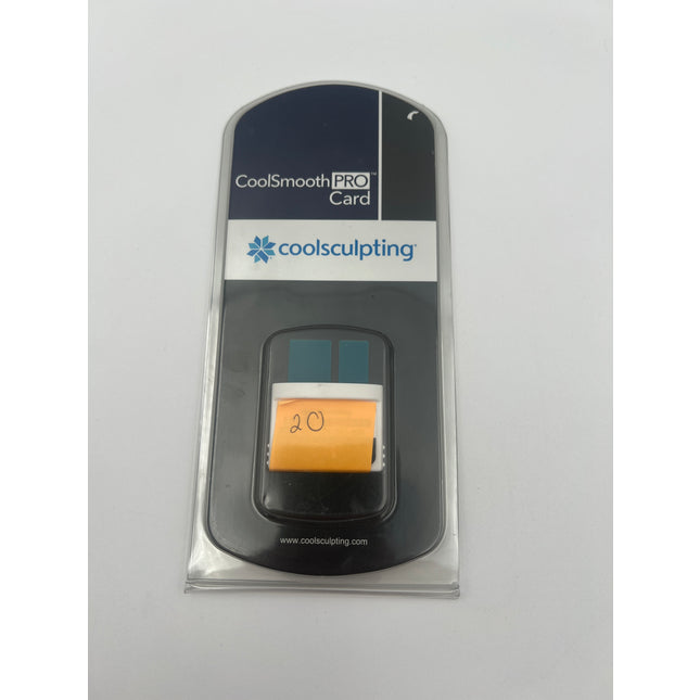 Allergan/Zeltiq 20 Cycle CoolSmooth Pro Treatment Card for CoolSculpting Machine for Sale