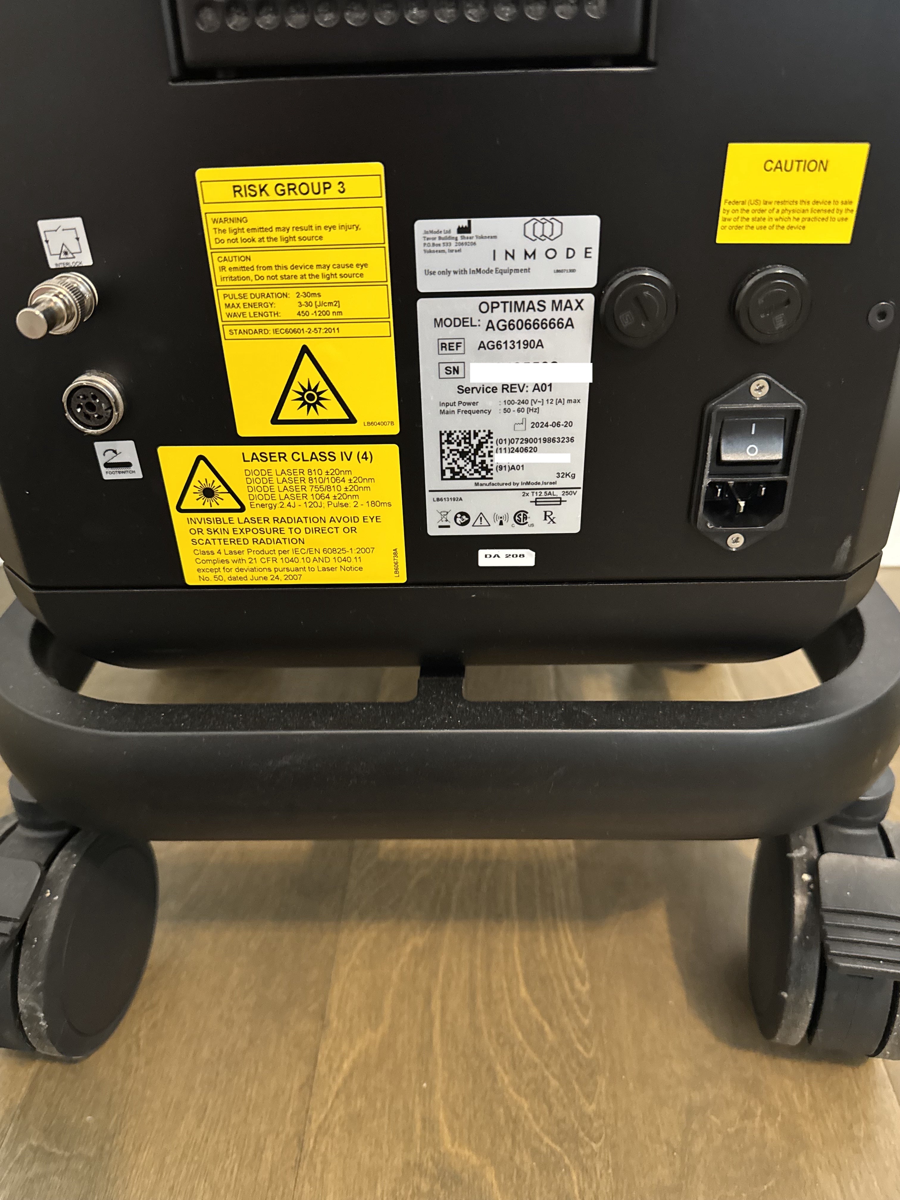 2024 Inmode Optimas Max /w 5 Handpieces for Sale