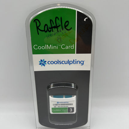 Allergan/Zeltiq CoolMini Card with 3 Cycle for Sale