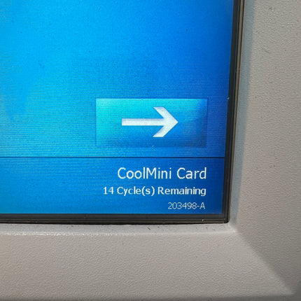 Allergan/Zeltiq CoolMini Card with 14 Cycles for Sale