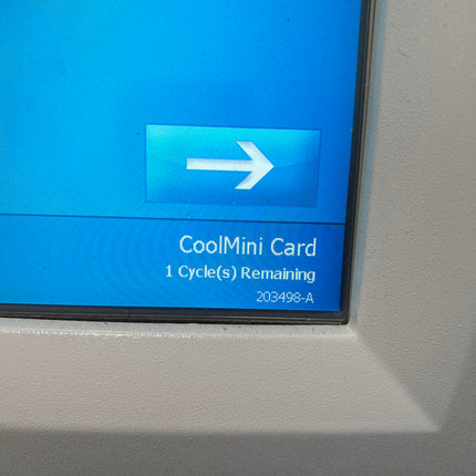 Allergan/Zeltiq CoolMini Card with 1 Cycle for Sale
