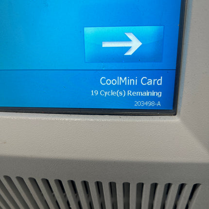 Allergan/Zeltiq CoolMini Card with 19 Cycles for Sale