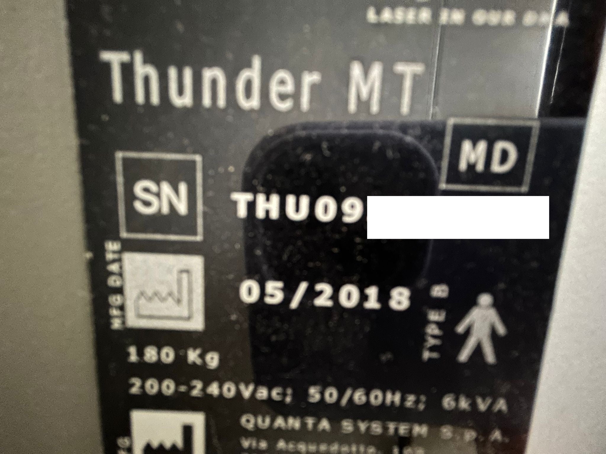 2018 Quanta Thunder MT /w chiller for Sale