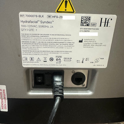 2023 Hydrafacial Syndeo /w LightStim Elipsa for Sale
