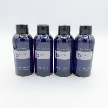 4 Bottles of Bela MD BEven Even Pigment Serum for Diamondglow/Dermalinfusion for sale