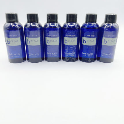 6 Bottles of Bela MD BClear Clear Skin Serum for Diamondglow/Dermalinfusion for sale