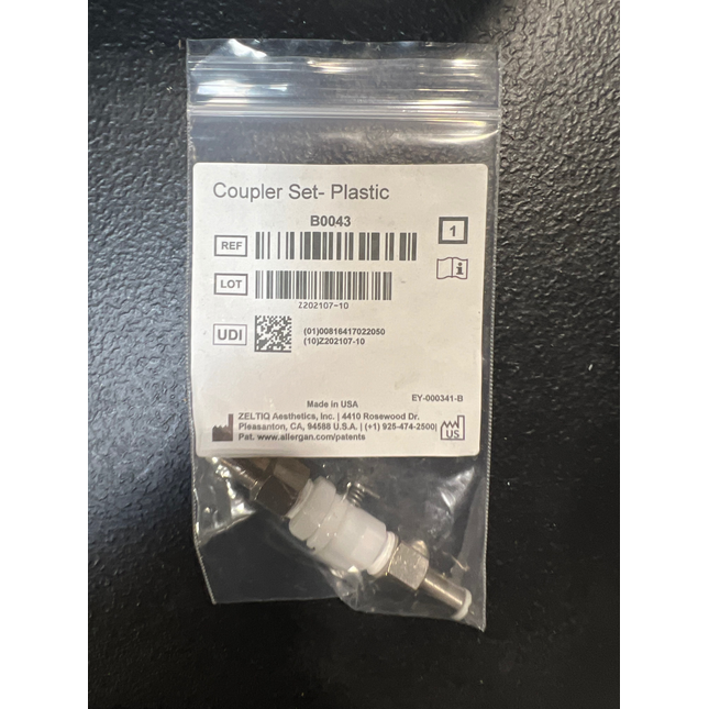 Diamondglow/Dermalinfusion Coupler Set Quick Disconnect for sale - Offer Aesthetic