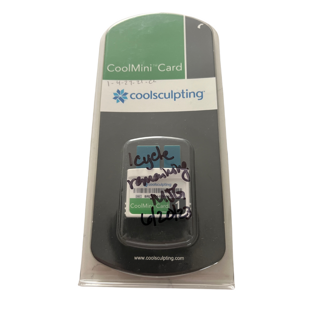 Allergan/Zeltiq CoolMini Card with 1 Cycle for Sale - Offer Aesthetic