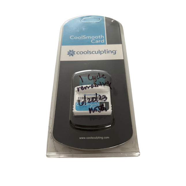 1 Cycle CoolSmooth Treatment Card for Coolsculpting Machine for Sale - Offer Aesthetic